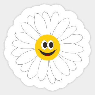 power of daisy Sticker